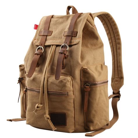 Canvas Backpack .